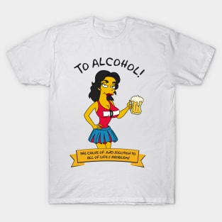 Brunette Duffgirl T-Shirt